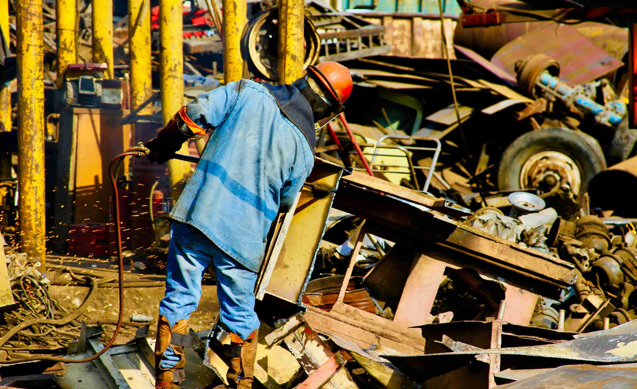 Professionell Metallåtervinningscentral i Heden-Skansbacken